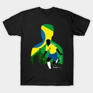 Brazil soccer legend series 01 T-Shirt